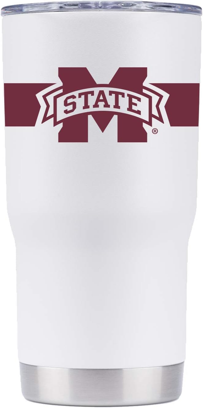 Gametime Sidekicks Mississippi State Bulldogs Stainless Steel Drinkware (20oz White)