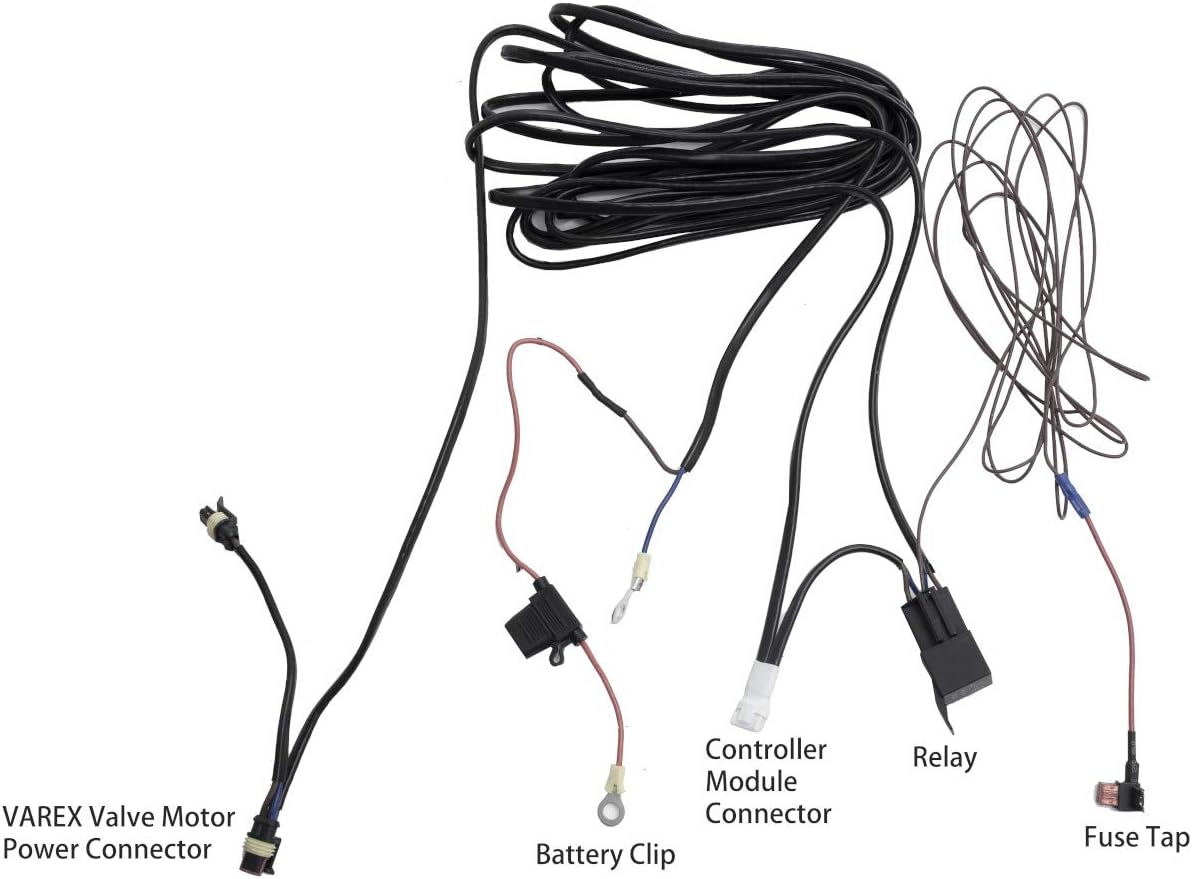 VK16 Single/Dual Wiring Harness for Hard Wiring Applications on VAREX Mufflers