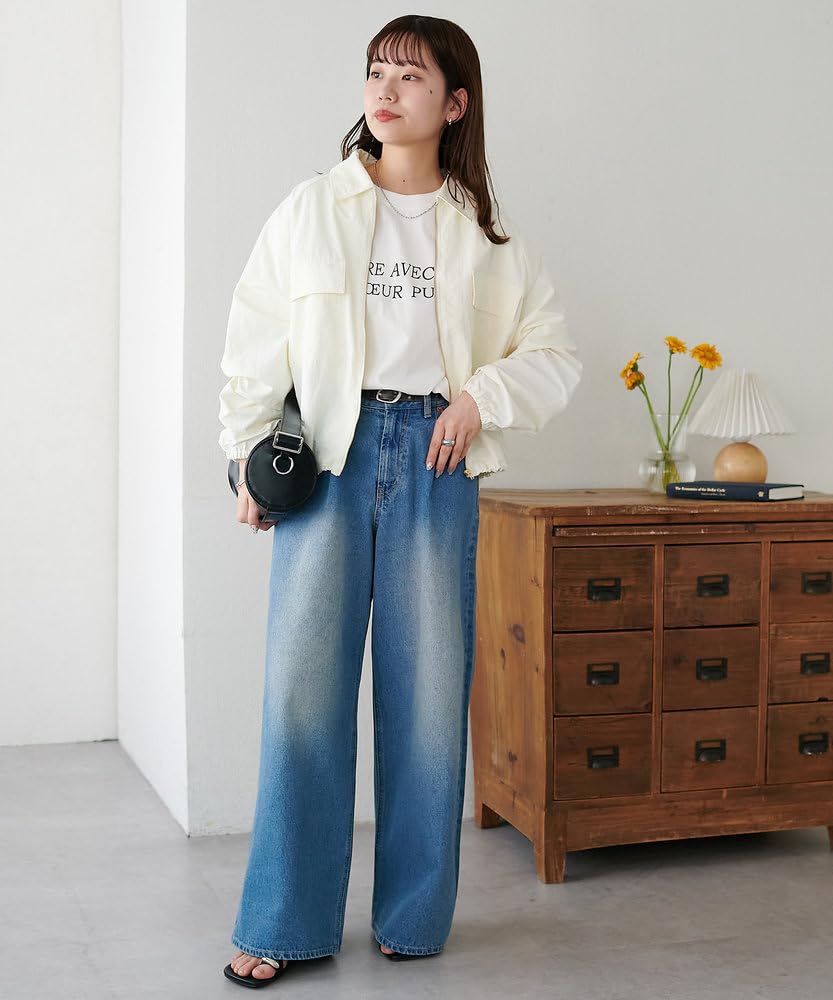 ⭐︎新品⭐︎discoat ナイロンワッシャーブルゾン　ベージュ Discoat｜【新色追加!/WEB限定】ナイロンワッシャーブルゾン