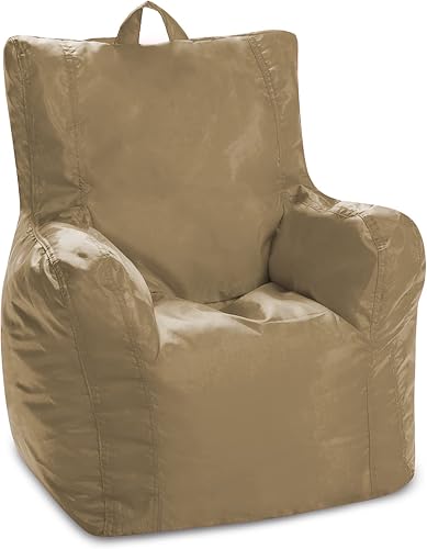 Miniatura 70 de Posh Creations Puf estructurado cómodo para jugar, leer y ver la televisión, Malibu Lounge, tela de lona para colorear, criaturas Criaturas de tela