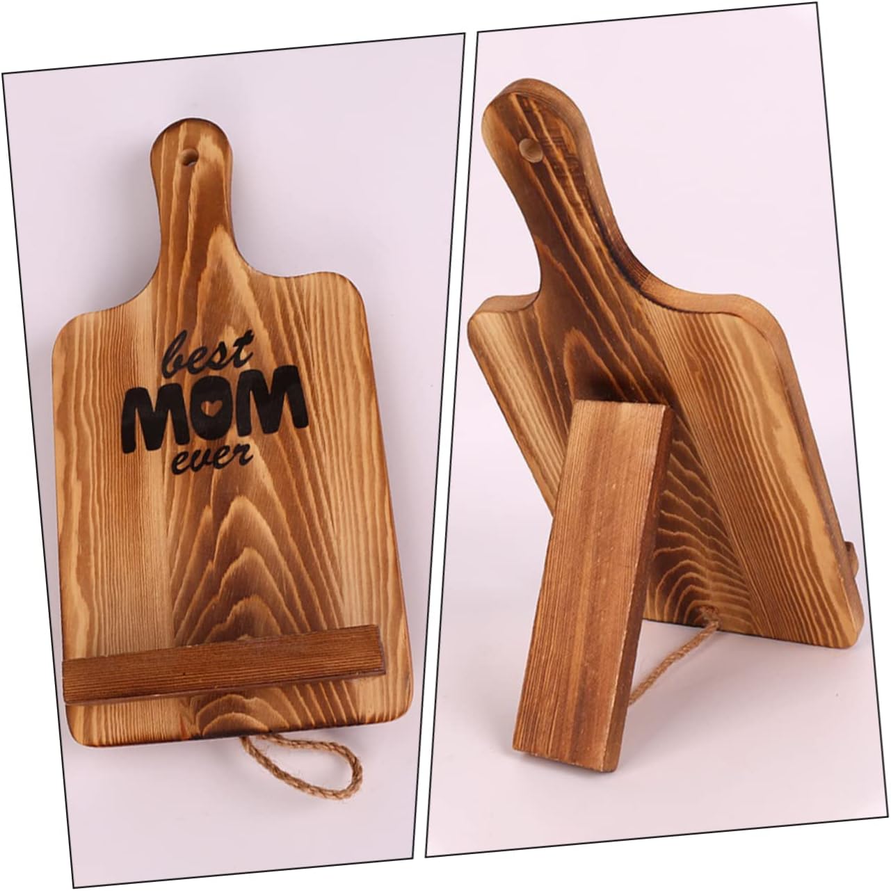 LABRIMP Mother's Day Recipe Book Stand Tablet Holder for Cooking Kitchen Holder for Tablets Magazines Sturdy Design for Easy Use
