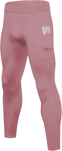 SPVISE Compression Pants Men Leggings for Sports Gym Cool Dry Athletic Tights Base Layer for Running Football Basketball Yoga