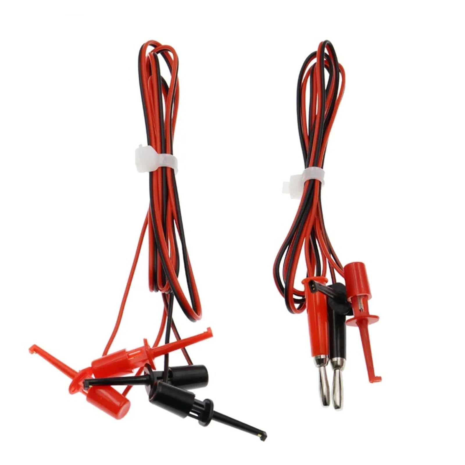 Fil test alimentation 4mm pour dépannage avec pince crocodile medium