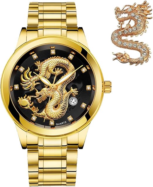 black dragon timepiece