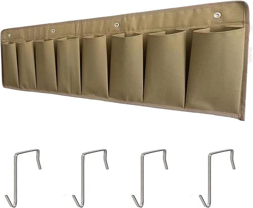 Organizador de zapatos para armario, zapatero colgante para armario, organizador de despensa sobre la puerta y almacenamiento de zapatos deportivos