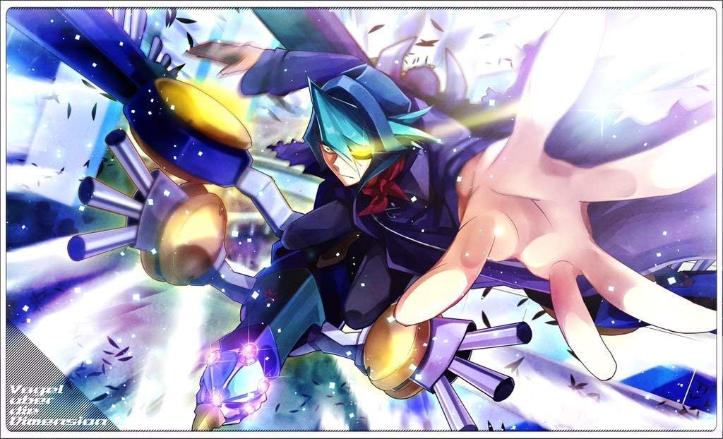 遊戯王 黒咲隼 サテライト・キャノン・ファルコン プレイマット 遊戯王 公式 プレイマット 黒咲隼&RR サテライト・キャノン