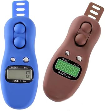 Electronic Digital Tasbih Tally Counter Resettable Rotating Prayer Beads Counter Finger Counter Tasbeeh Counter