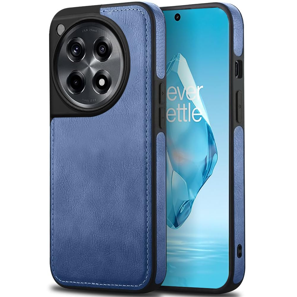KARWAN®️ Genuine Leather Finish Oneplus 12R Back Cover Case |Shockproof Design |Raised Edges for Camera & Screen Protection |Super Soft - Touch |Leather Case for Omeplus 12R(Blue) (B0CVQJF4JM) Amazon Price History, Amazon Price Tracker