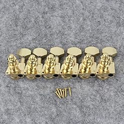 WNWN Guitar Guitar Verrouillage Tuners Tuning PEGs Touches 6R Machine Têtes Têtes De La Machine 1:19 Parties De Guitare… - Les Beatles, Paul McCartney, John Lennon, RIngo Starr, George Harrison WNWN Guitar Guitar Verrouillage Tuners Tuning PEGs Touches 6R Machine Têtes Têtes De La Machine 1:19 Parties De Guitare… – Image 3