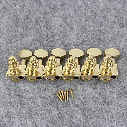 WNWN Guitar Guitar Verrouillage Tuners Tuning PEGs Touches 6R Machine Têtes Têtes De La Machine 1:19 Parties De Guitare… - Les Beatles, Paul McCartney, John Lennon, RIngo Starr, George Harrison WNWN Guitar Guitar Verrouillage Tuners Tuning PEGs Touches 6R Machine Têtes Têtes De La Machine 1:19 Parties De Guitare… – Image 4