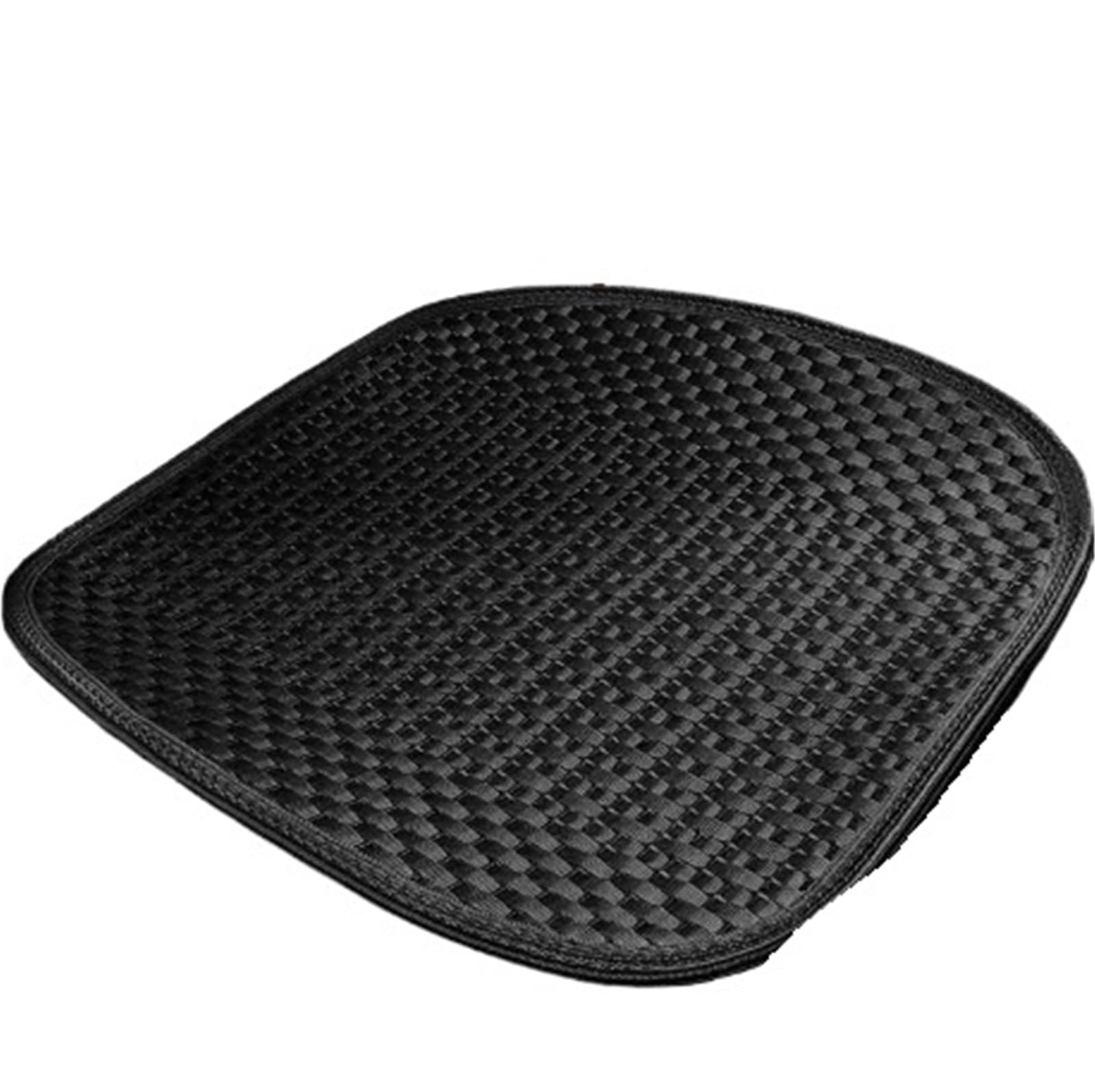 EGwvdgmb Gel Cooling Car Seat Cushion, Universal Cooling Breathable Ice Silk Car Seat Cover Non-Slip Multicolor(Black)