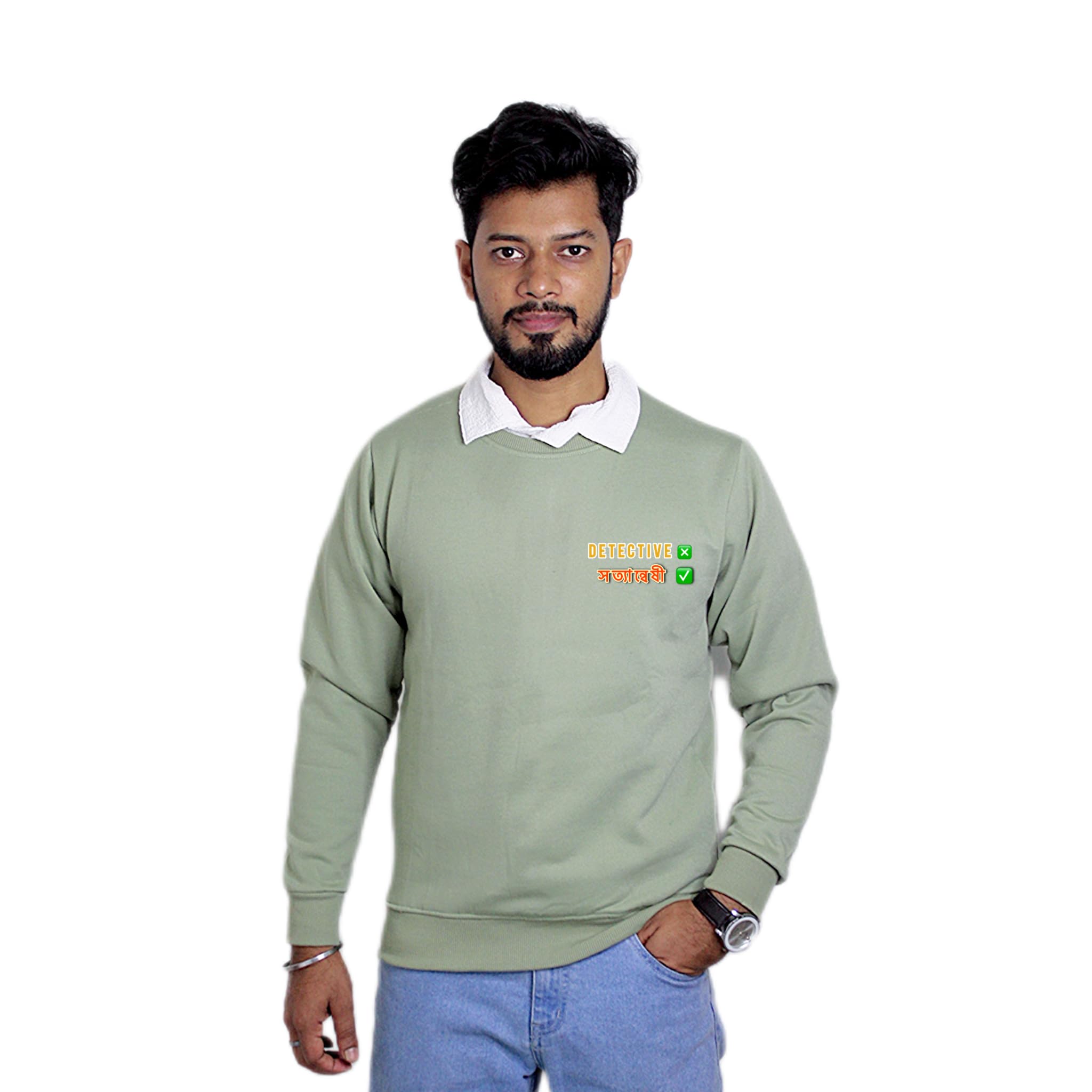 nostalgia fashions Men's Casual Crew Neck Full Sleeves Cotton Swetshirt-picture-24
