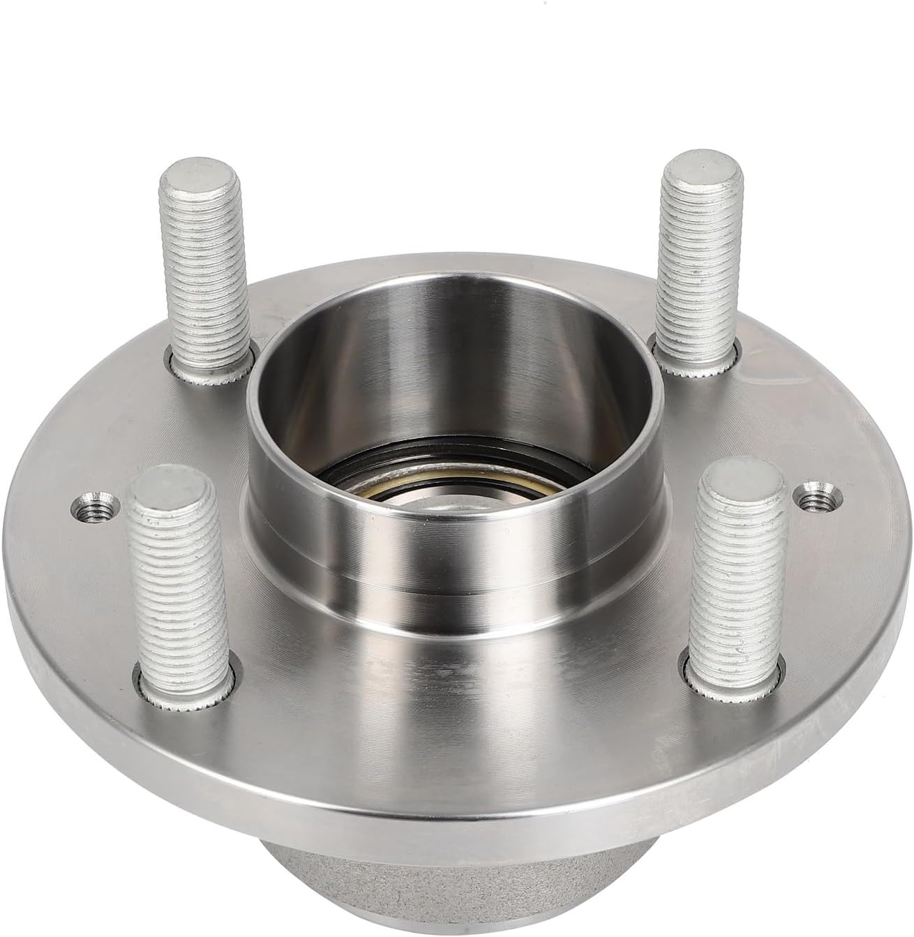 541010 Rear Wheel Bearing and Hub Assembly Compatible with 2004-2011 for Chevrolet Aveo, 2007-2011 for Chevrolet Aveo5, 2009-2010 for Pontiac G3, 2005-2008 for Pontiac Wave 4 Lugs Non ABS