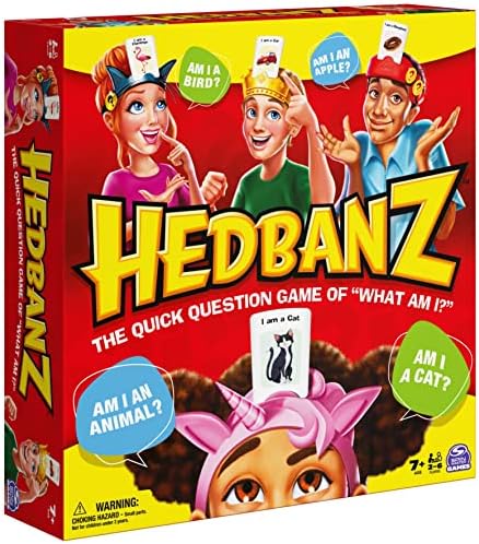 Hedbanz Picture Guessing Board Game New Edition, for Families and Kids Ages 8 and up 9 61gLEp8csIL. AC