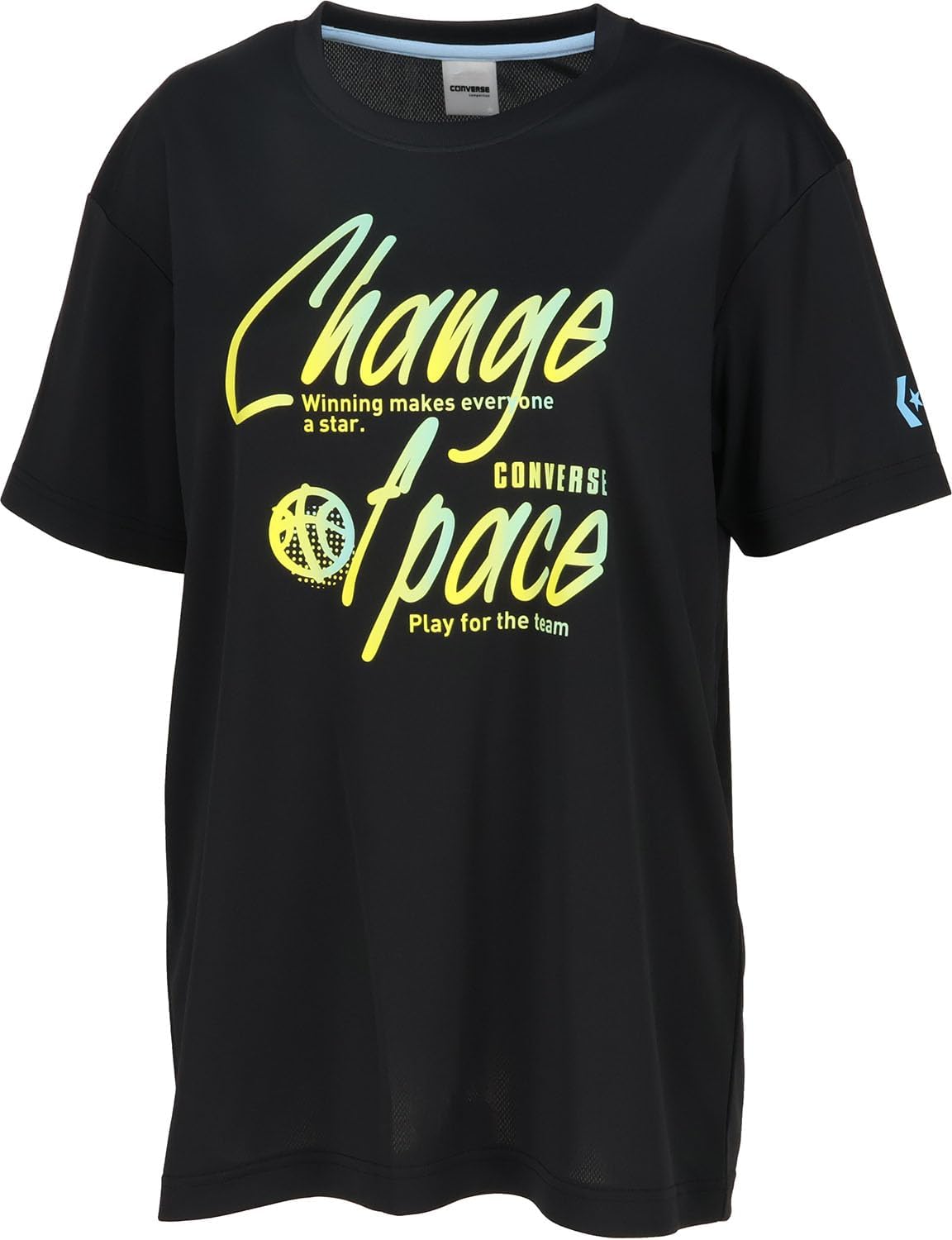 [コンバース] ミニバスケットボール 半袖Tシャツ ガールズ プリントTシャツ