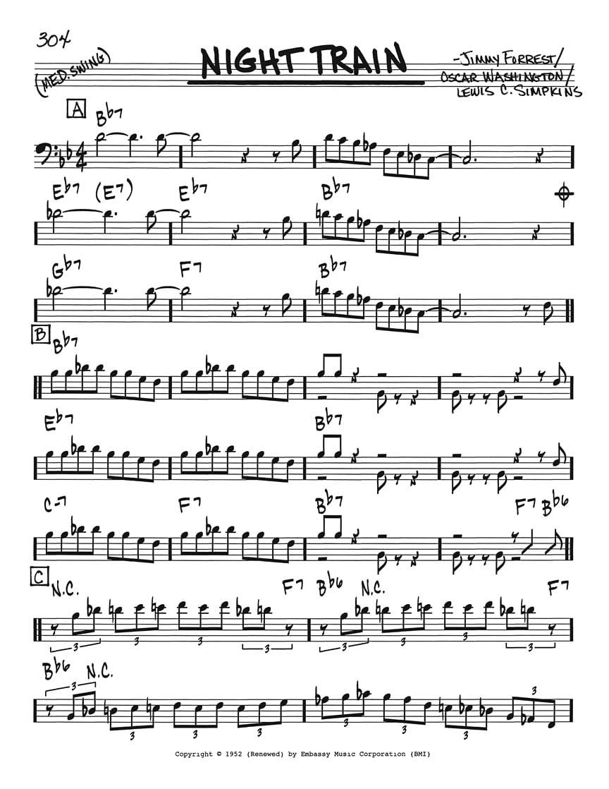 The Real Book - Volume I - Sixth Edition : Bass Clef Edition