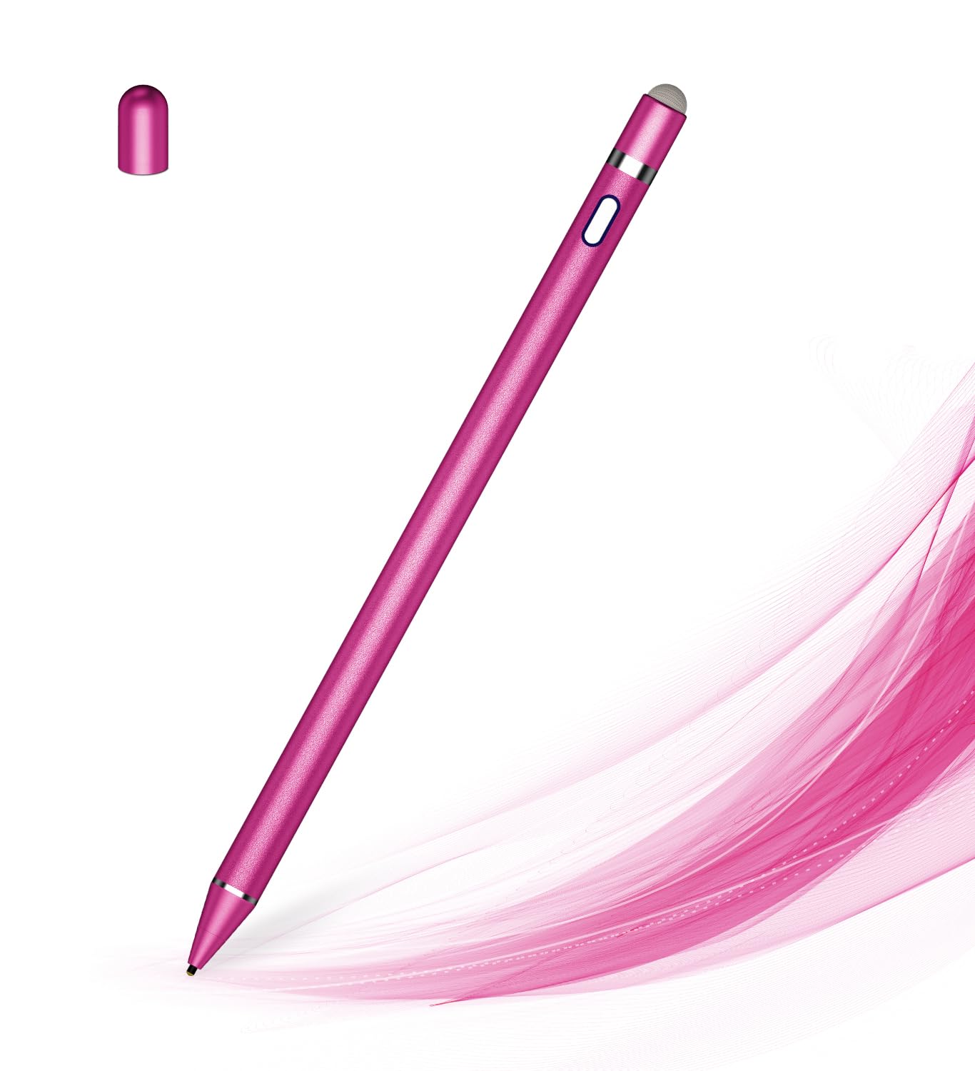 Stylus Pen for Touch Screens, Dual Pen Tips for i-OS & Android Drawing & Writing, High Precise Active Digital Pencil for A-pple i-Phone 16/15/14/13/12/11/X/8/7,i-Pad Air/Pro/Mini, Tablet/Sam-Sung