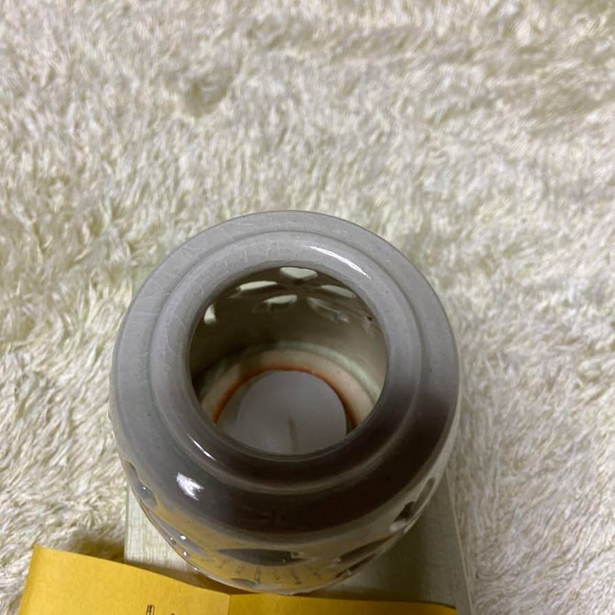 火入　赤膚焼　高明 Amazon.co.jp: 赤膚焼 武田高明 燈火器 桜透かし 燈花 灯籠 灯篭