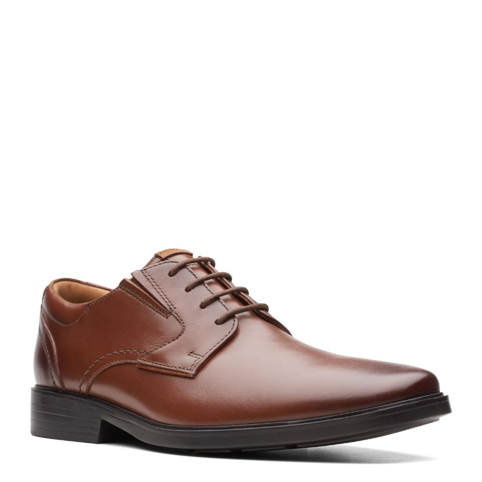 Clarks Men's Clarkslite Low Oxford, Tan Leather, 7 UK