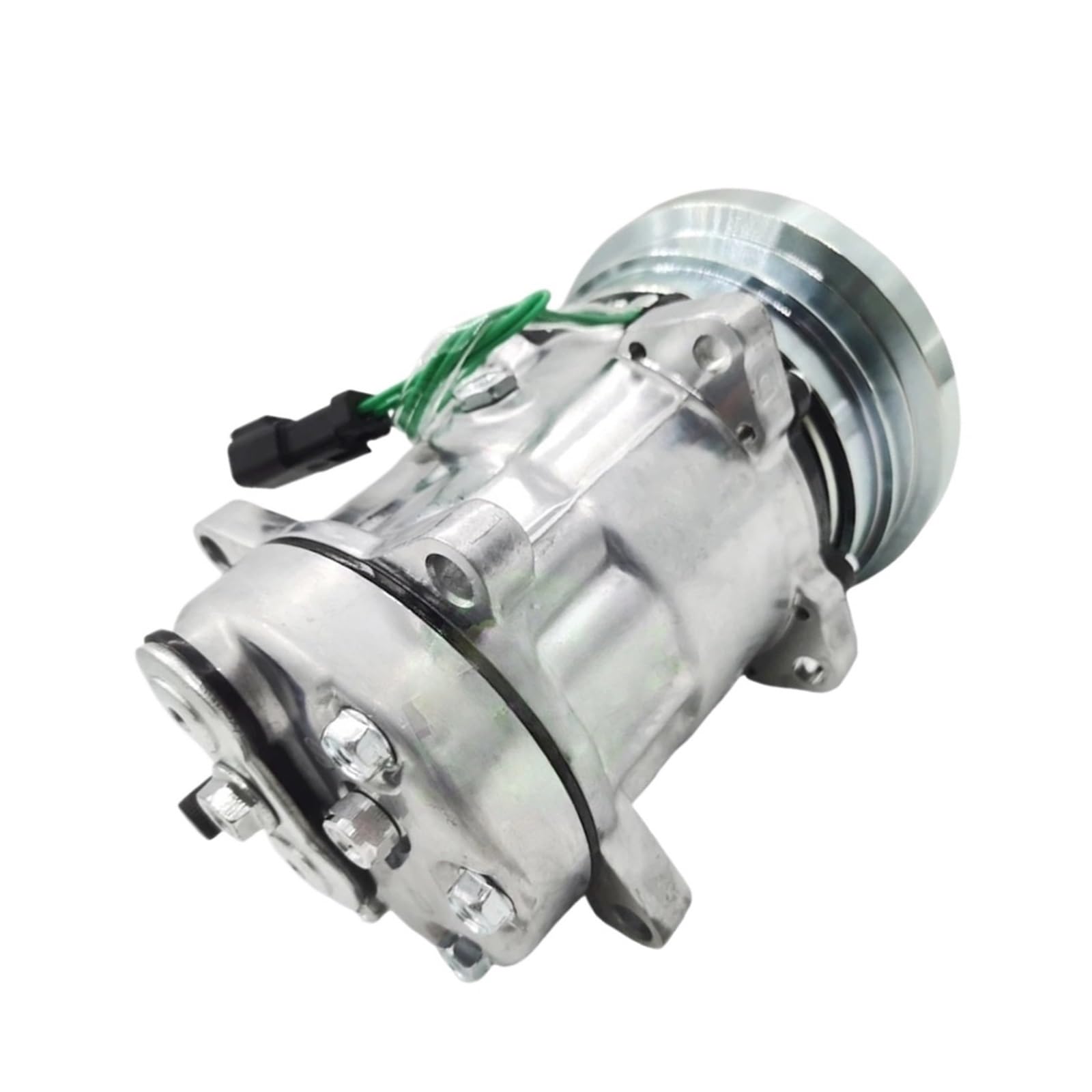 Mvoumc One Color 1011759 1065122 4696441 2004479 3E-1909 Sd7h15 3E1906 1Pk Air Conditioner Compressor, Compatible For Caterpillar Cat Articulated Dump Truck D25d D30d