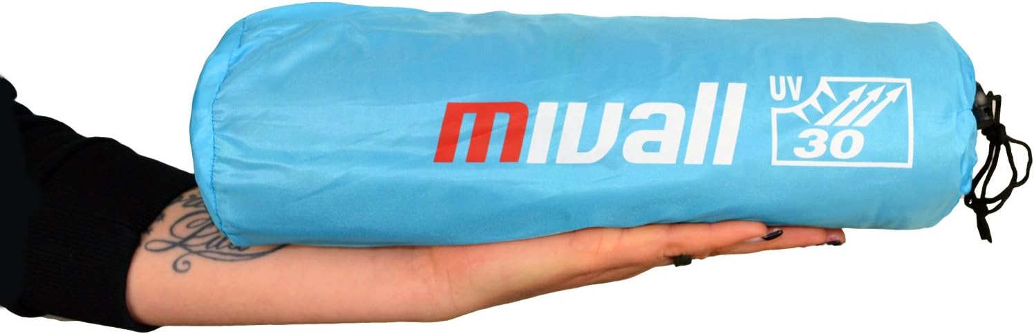 Mivall Travel Beach Shelter Beach Tent & Festival Shelter With UV Protection SPF 30 and Air Flow System