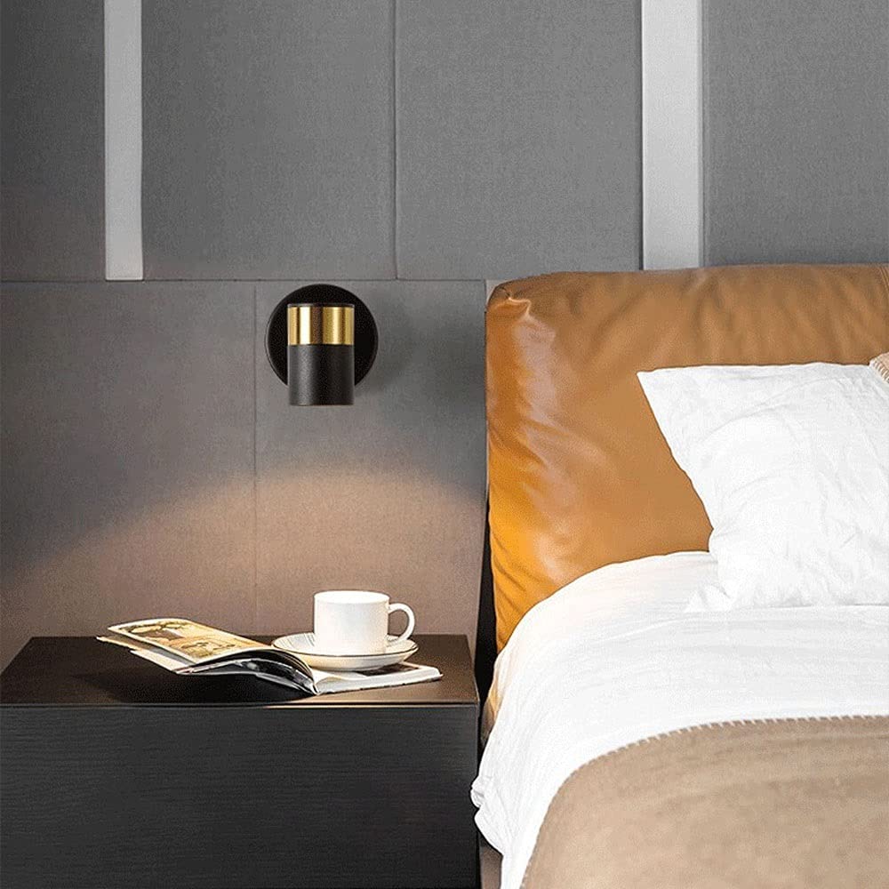 Wandleuchte Mauer Wandleuchte Metall Wandleuchte, Einstellbare Wandscheinwerfer, Hallenwand Schwenkboden Beleuchtung Vorrichtung Schlafzimmer Nacht Leselampen Für Schlafzimmerstudium Büro B