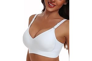 Seamless No Wire Bras for Women Full Coverage Push Up Support