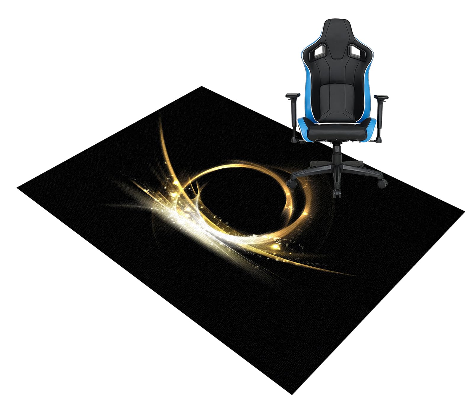 Gaming Chair Mat for Carpeted & Hardwood Floor Carpet Protectors Chair Mat 160 x 200 cm Heavy Duty Anti-Slip Office Chair Mat Extra Large Door Mats For Home And Office Computer Desk Chair Mat