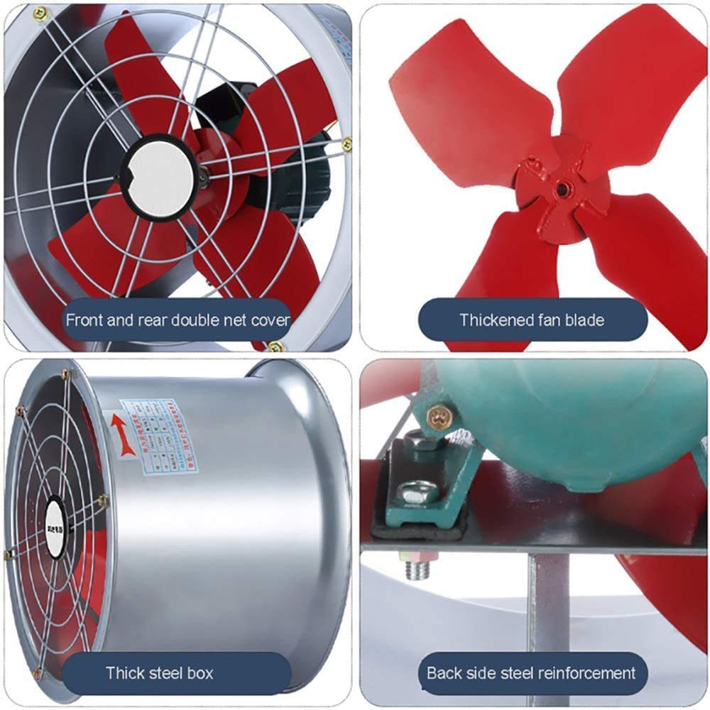 Ventilador de Pared de 500 Mm Extractores de Aire industriales Ventiladores de succión Ventilación del Extractor helicoidal Ventilación del Extractor helicoidal
