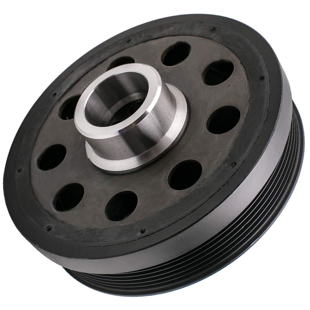 maXpeedingrods Poulie de vilebrequin pour N47 E81 E87 E90 E91 E92 E84, pour série 1 3 5 X1 X3, cylindre PK6