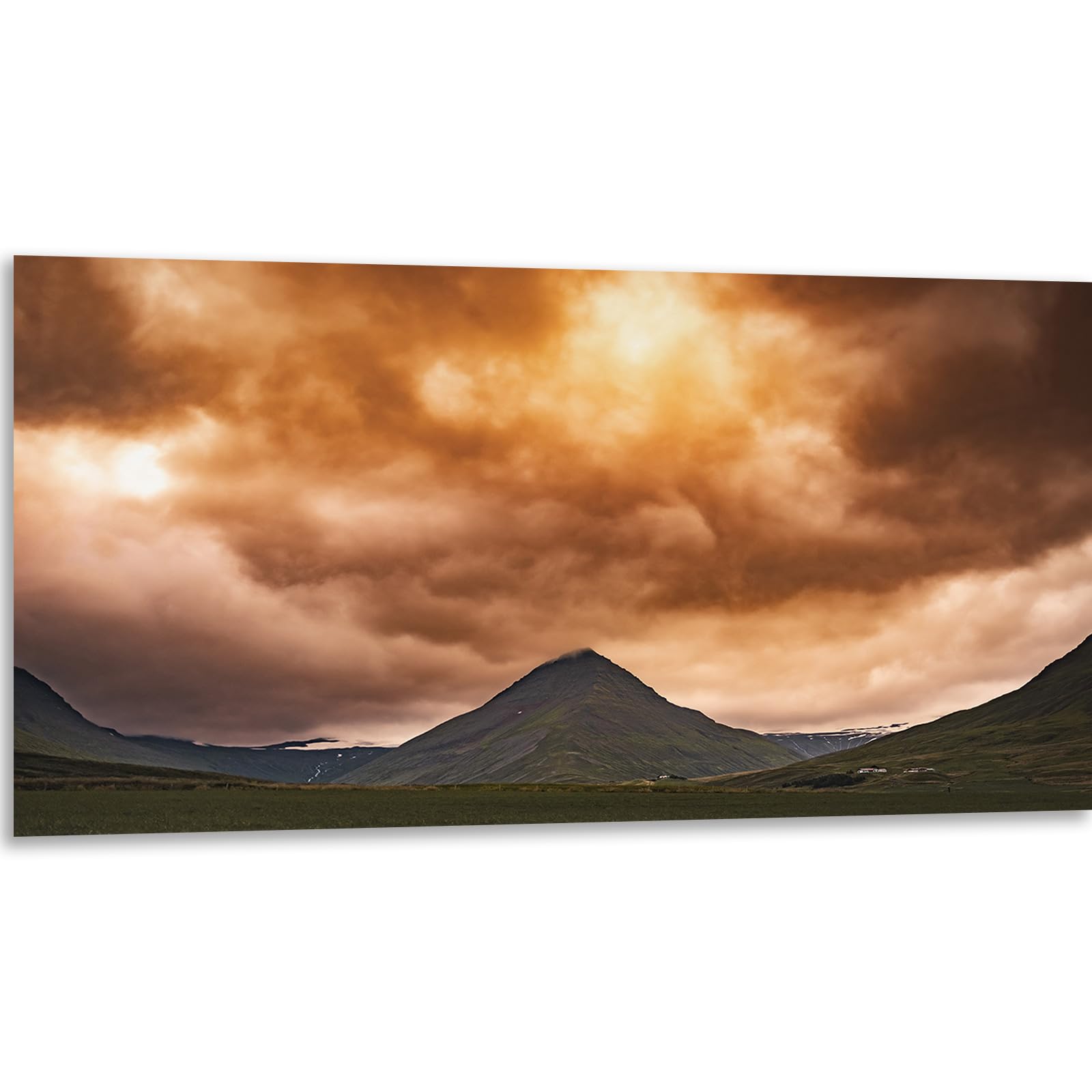 Instarry DIY 5D Diamond Painting Kit Large Full Drill Sky and Mountains Mosaic Cross Stitch Living Room Bedroom Wall Decor 120x60 cm