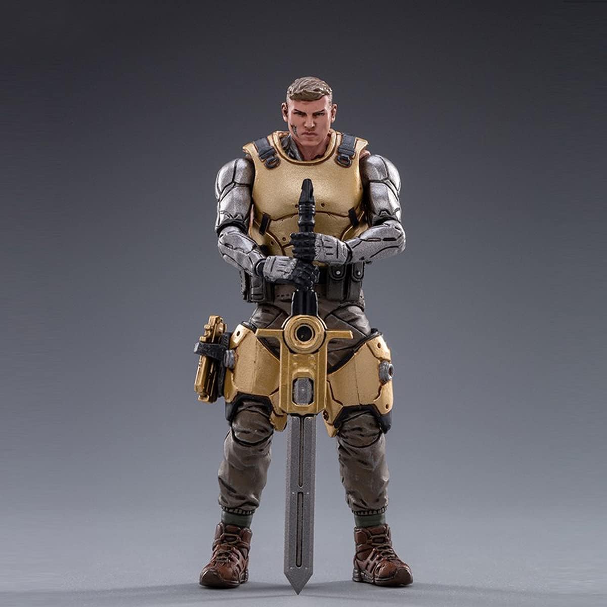 Pipigirl 1/18 Soldier Action Figures,4inch Army Military Second Army Star Cavalry Soldier Models Kits,The Risen Rego