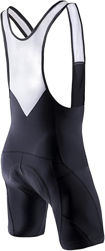 Miniatura 4 de sponeed Pantalones cortos de ciclismo para hombre, pantalones cortos acolchados transpirables con protección UPF 50+