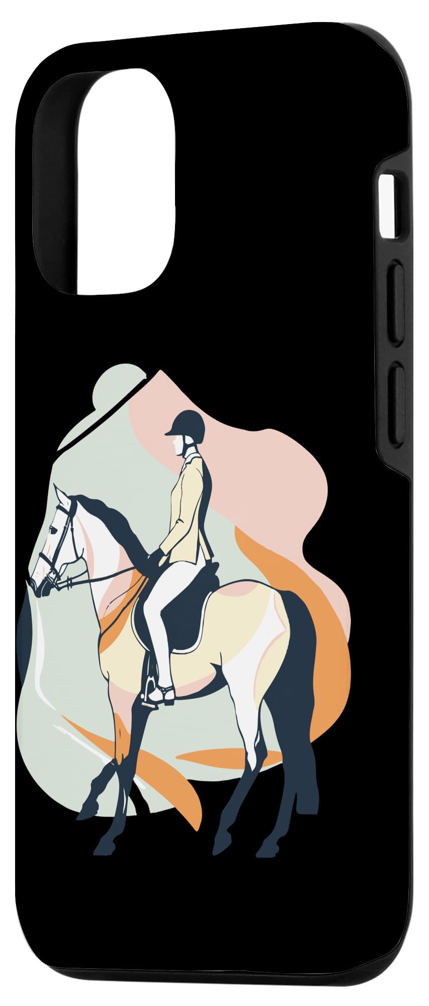 iPhone 15 Pro Equestrian Riding Dressage Eventing Horse Sports Case - Image 2
