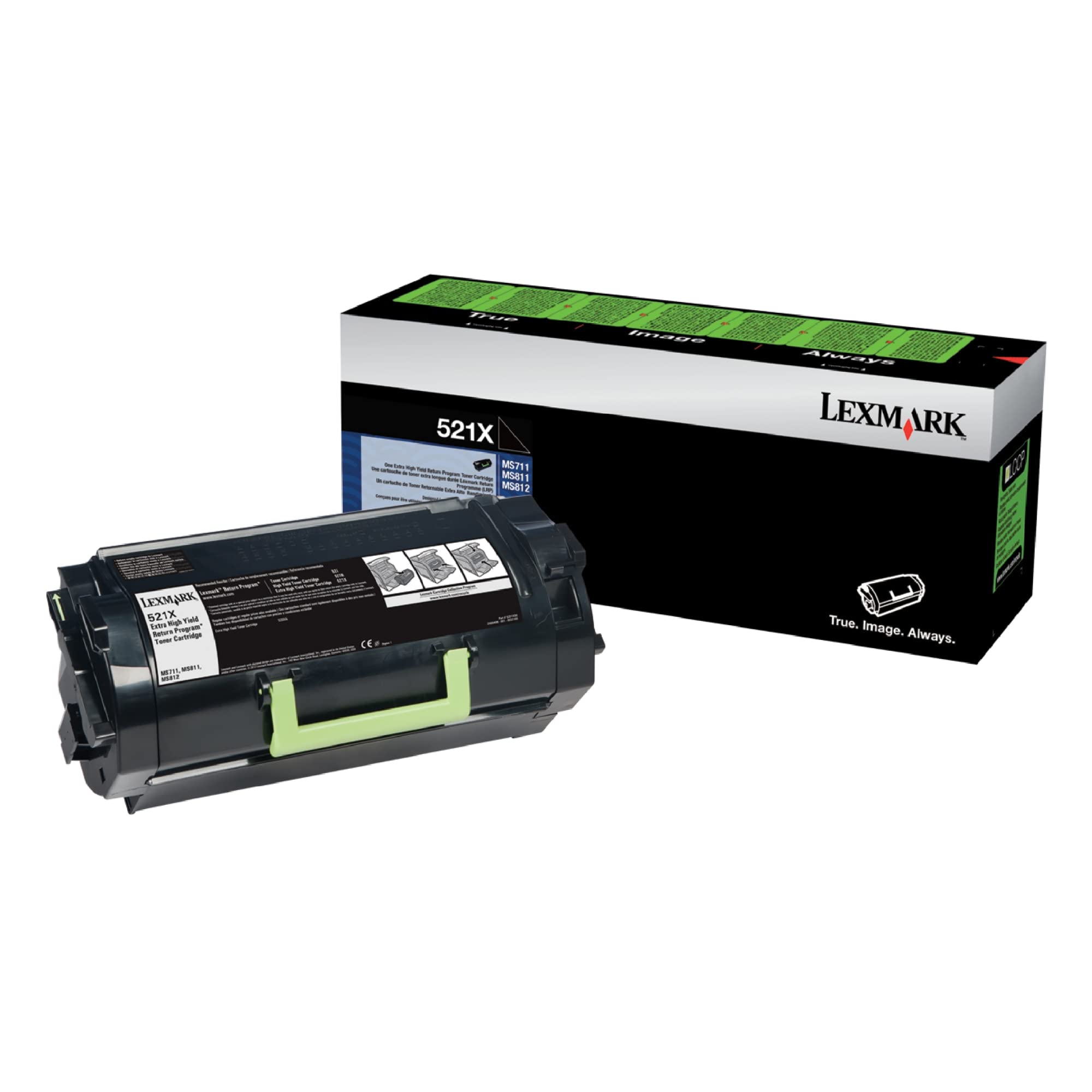 Amazon.com: Lexmark 52D1X00 High Yield Return Program Toner