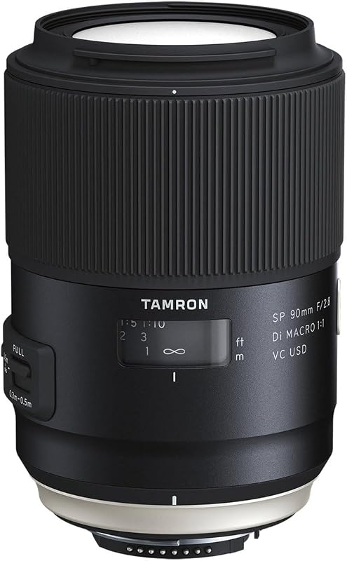 Tamron AFF017N700 SP 90mm F/2.8 Di VC USD 1:1 Macro para cámaras Nikon (Negro)