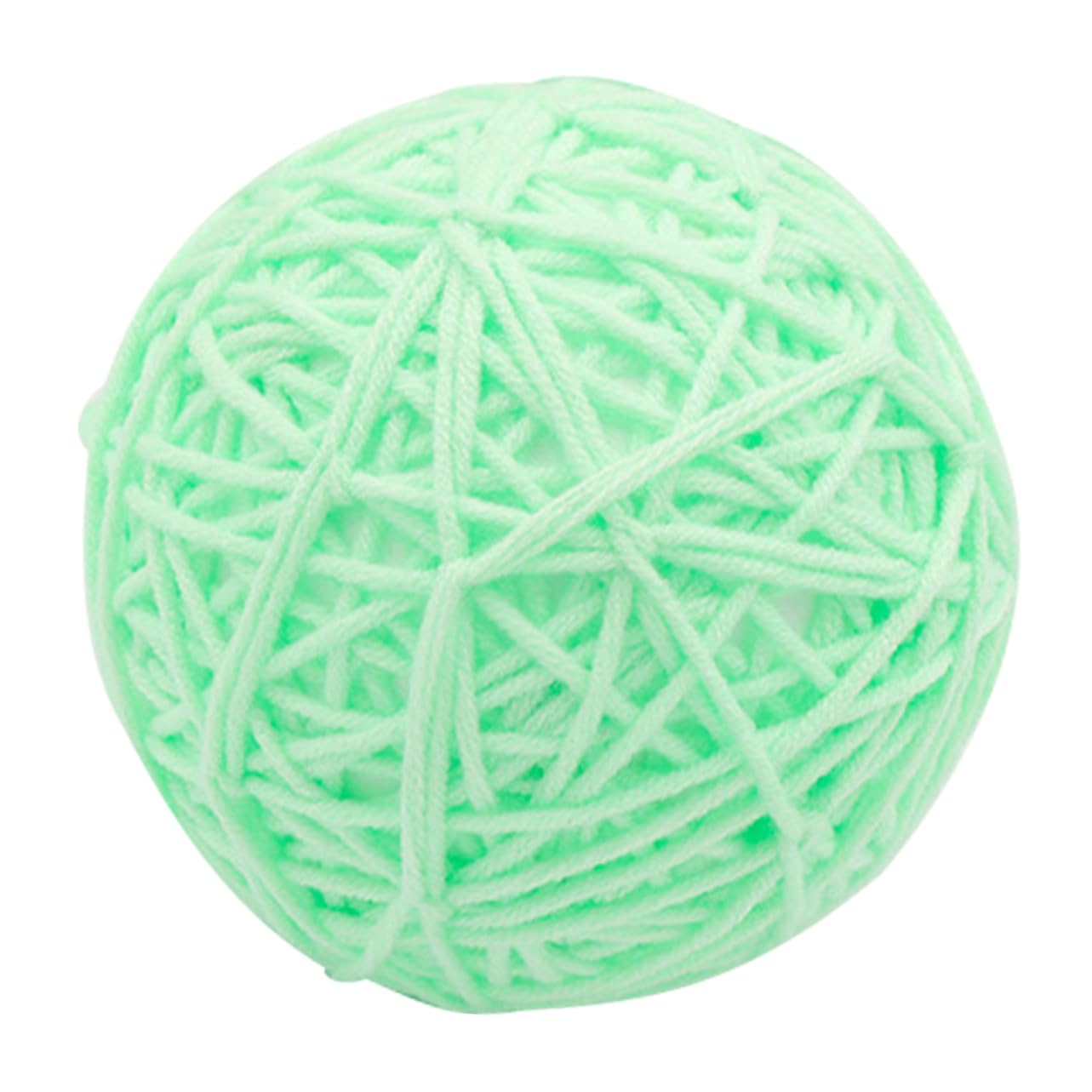 Gatuida Interactive Cat Ball with Bell Woolen Yarn Pet Scratching Ball for Indoor Cats Bright Colors Enhance Playtime and Encourage Healthy Clawing