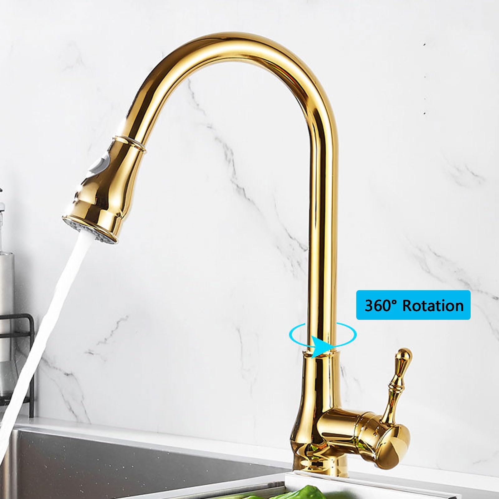 蛇口、水栓キッチンシンクタップ真鍮キッチンシンク蛇口シリカ