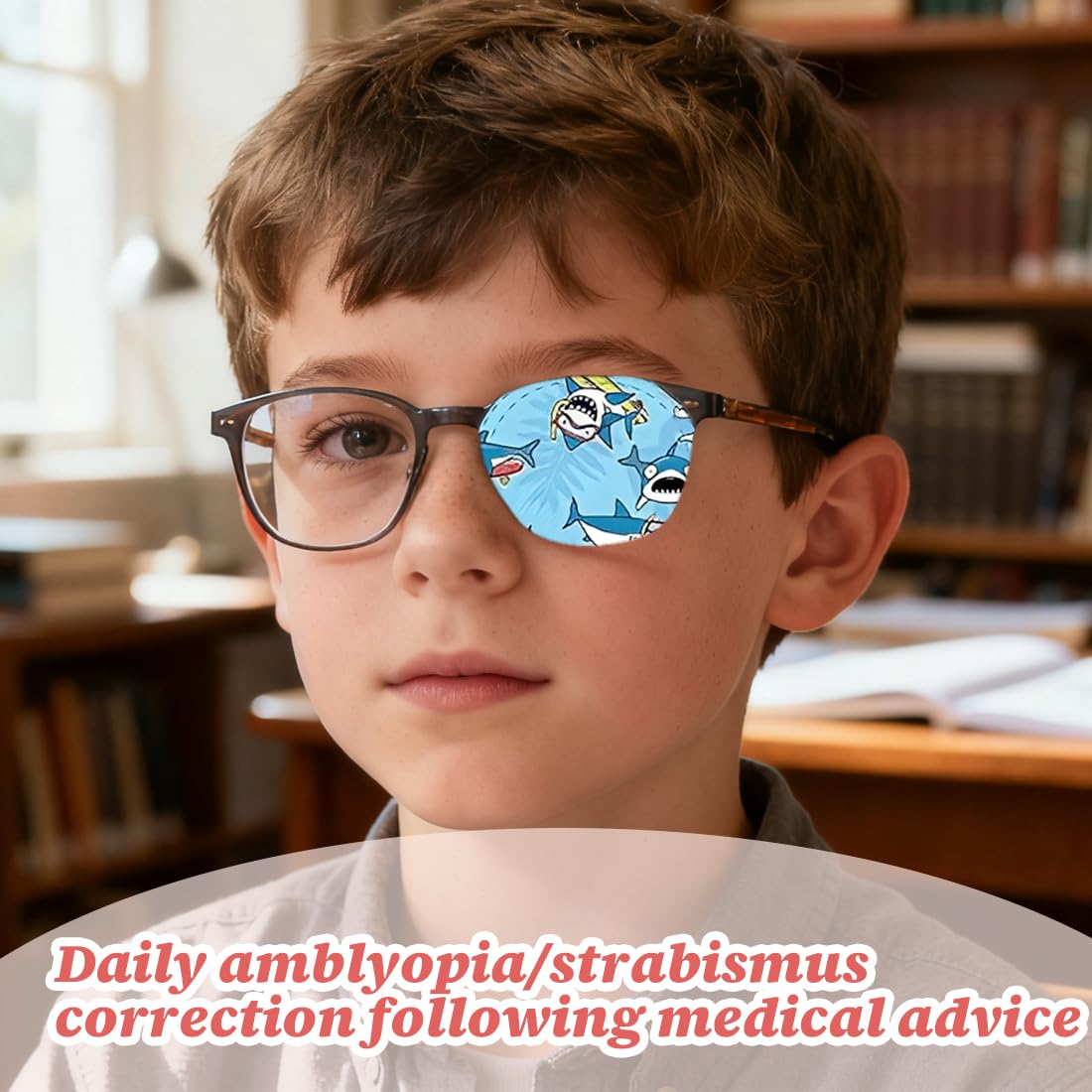 10 Pezzi Occhielli Riutilizzabili per Bambini, Occlusori per Occhiali per Trattamento di Occhio Pigro, Amblyopia e Strabismo per Occhio Sinistro e Destro (Cartoni Colorati)