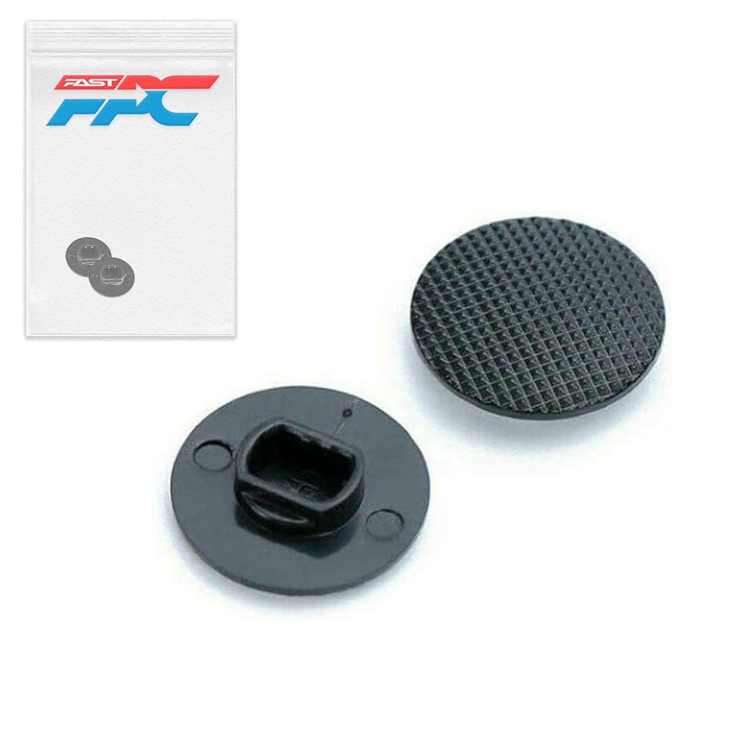 2x Black Analog Thumb Joy stick Button Cap replacements, Compatible with Sony PSP 1000 1001 1002 1003 1004 1005 1006
