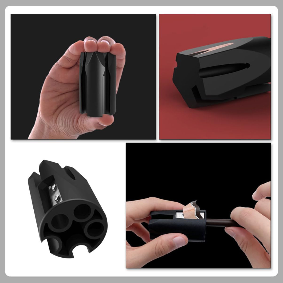 MAGICLULU 4 Pezzi Temperamatite Sopracciglio Temperamatite Trucco Per Gli Occhi Matita Strumenti Per Sopracciglia Trucco Gadget Accessorio Per Il o Matita Per Eyeliner