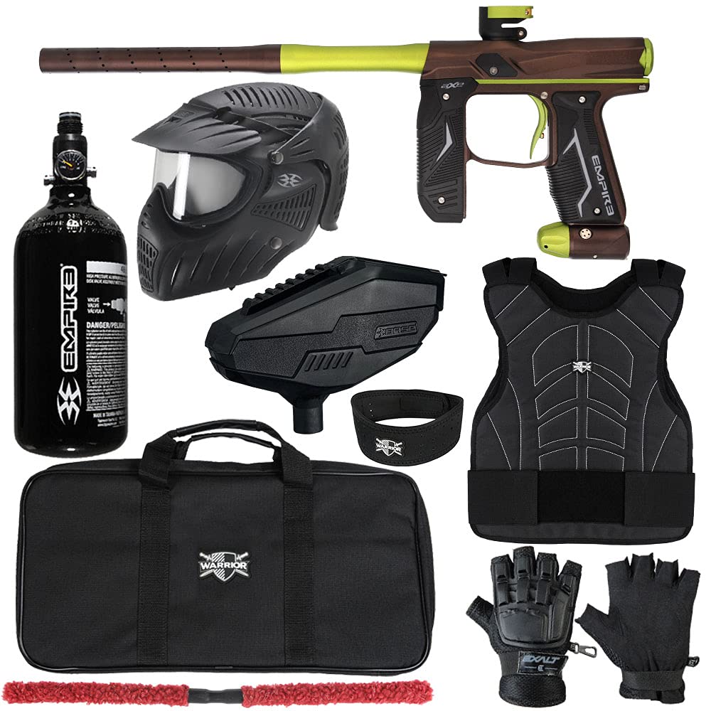 Action Village Empire Axe 2.0 Level 2 Protector Paintball Gun Package Kit