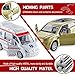 KIDAMI Die-cast Metal Toy Cars Set of 5, Openable Doors, Pull Back Cars Ambulance, Gift Pack for Kids (Official Car Ⅱ)