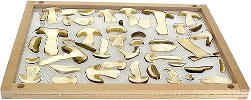 Miniatura 2 de Secador de alimentos apilable de madera de haya con red