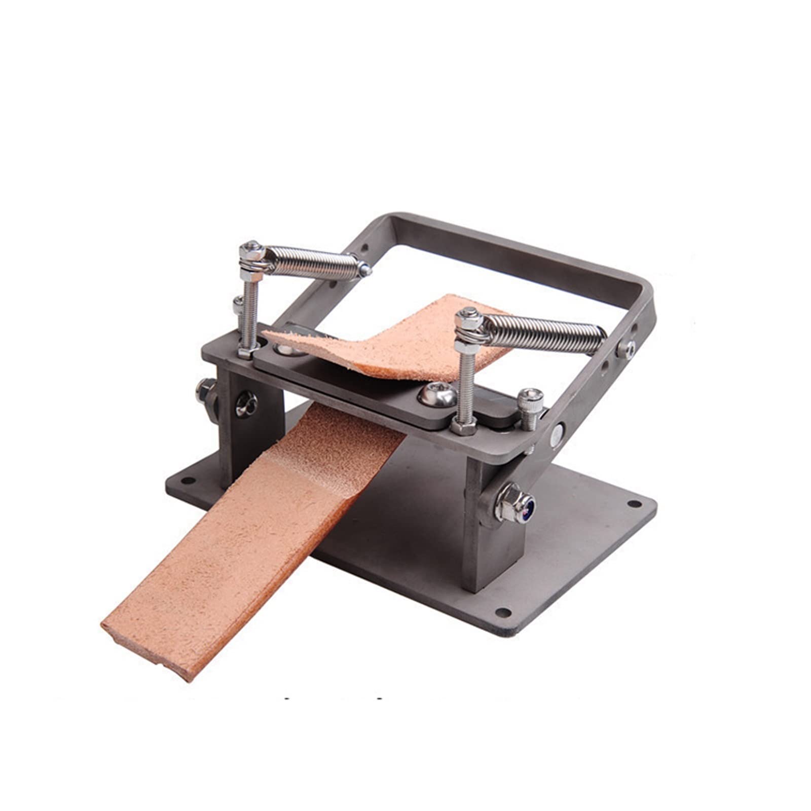 Máquina de adelgazamiento de cuero de alta calidad, acero inoxidable 304, herramientas de pelador manual de cuero curtido vegetal eficiente, cortador de cuero, herramienta profesional para trabajar el