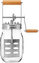 Aeaker Glass Butter Churn; Delicious Homemade Butter in as Little as Ten Minutes; Large 32-Fluid Ounce Capacity Butter Churner, 1 EA
