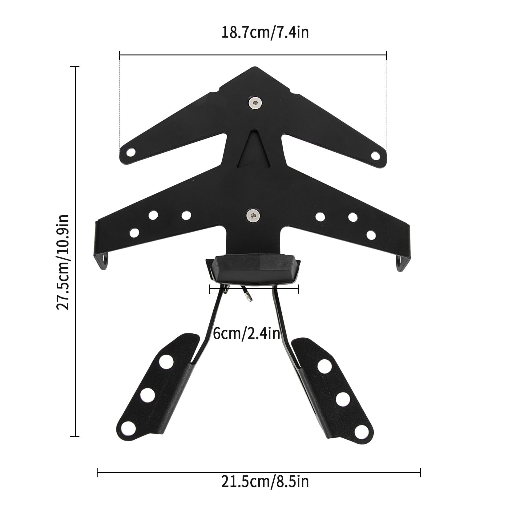 Staffa Portatarga per TMAX 560 2022 2023 2024, PSLER Parafango Posteriore Accessori per Moto