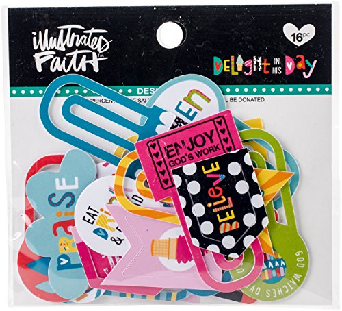 Illustrated Faith - Designer Paper Clips - Praise