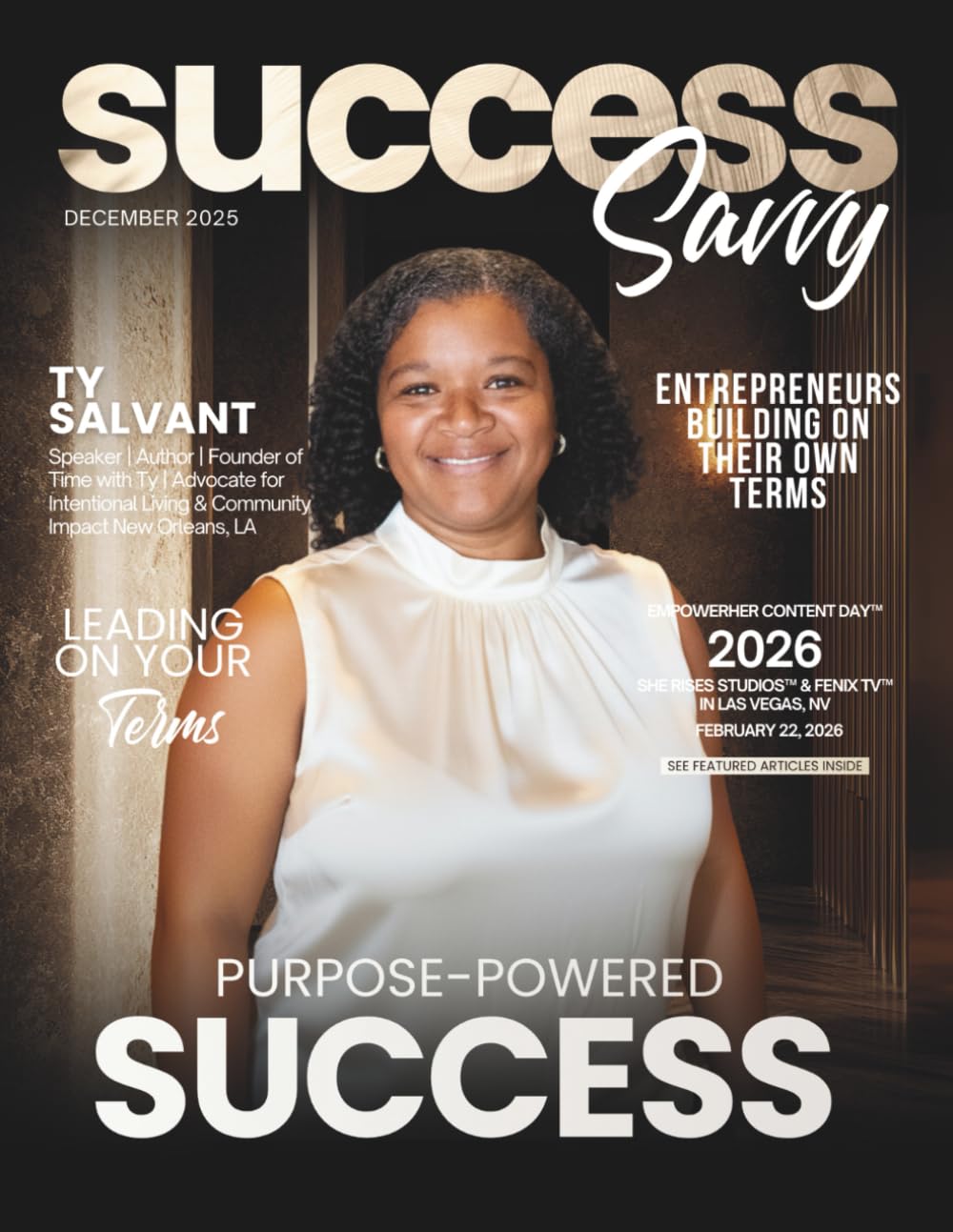 Success Savvy Magazine: December 2025 Edition