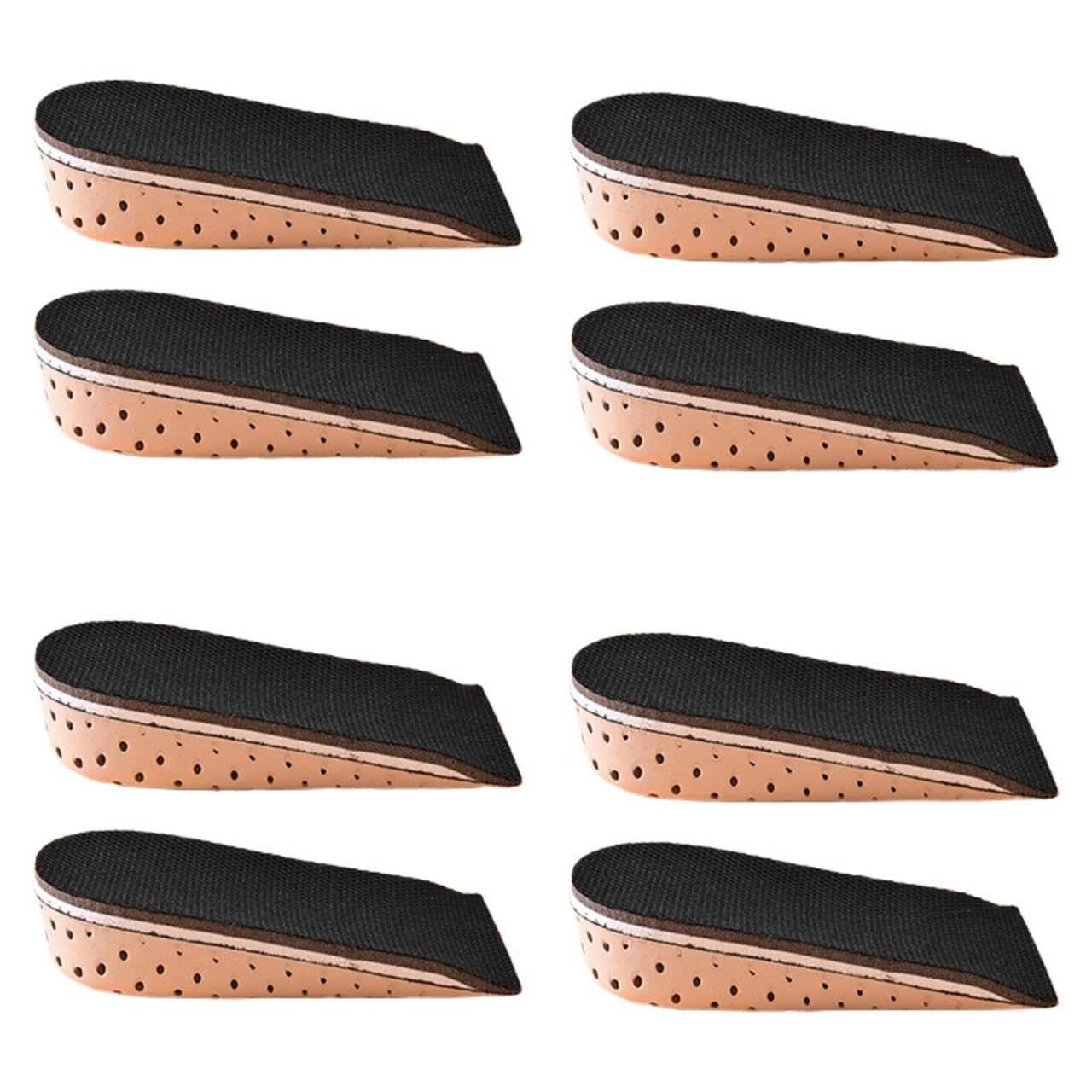 Plantillas para aumentar la altura Plantilla for aumento de altura, insertos elevación talón espuma viscoelástica transpirable, almohadillas elevadoras, 1 par(4Pairs-Height-3cm)